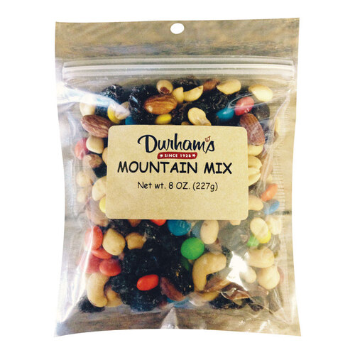 Durhams 7304280211-XCP12 Trail Mix Nuts, Raisins, Chocolate 8 oz Bagged - pack of 12