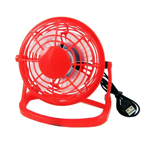 Mini Fan 4" H X 3.5" D 1 speed Assorted - pack of 6