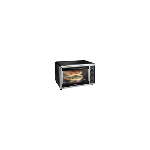 Hamilton Beach 31100 Black Countertop Oven with Convection & Rotisserie 