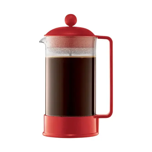 Bodum 1548-294US French Press Brazil 34 oz Red Red