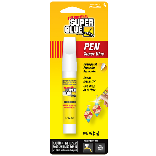 The Original Super Glue GPM Super Glue Pen High Strength Cyanoacrylate 0.07 oz