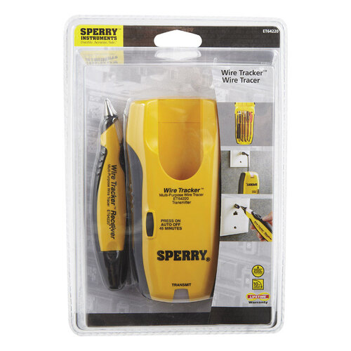 Sperry Instruments ET64220 WireTracker Series Wire Tracer, Yellow