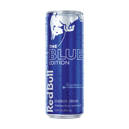 611269182460 Energy Drink, Blueberry Flavor, 12 oz Can