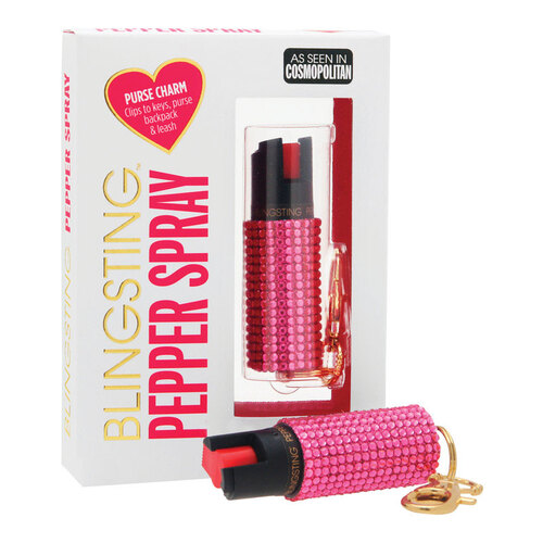 Blingsting BS2 PNKG Pepper Spray Pink Plastic Pink