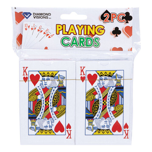 Diamond Visions 11-1535 Playing Cards Plastic Assorted Assorted
