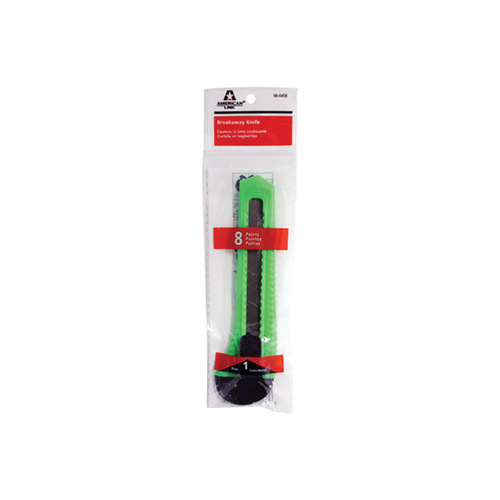 Snap Knife 3.93" Green Green - pack of 25