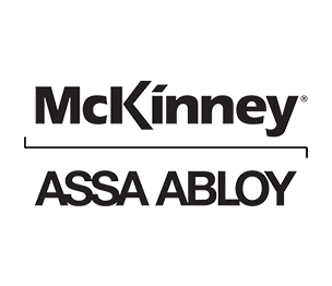 McKinney MK80ASC 4-3/8" x 1-1/8" Concealed Hinge with Covers Satin Chrome Finish