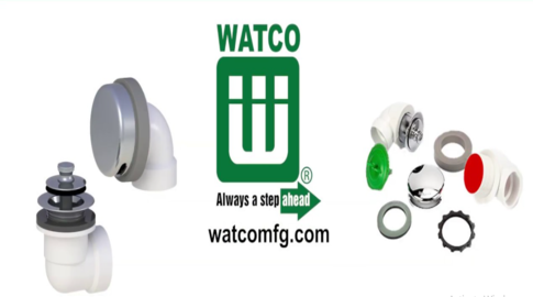Watco 48750-PP-CP-G Bathtub Stopper and Drain,Grid Strainer