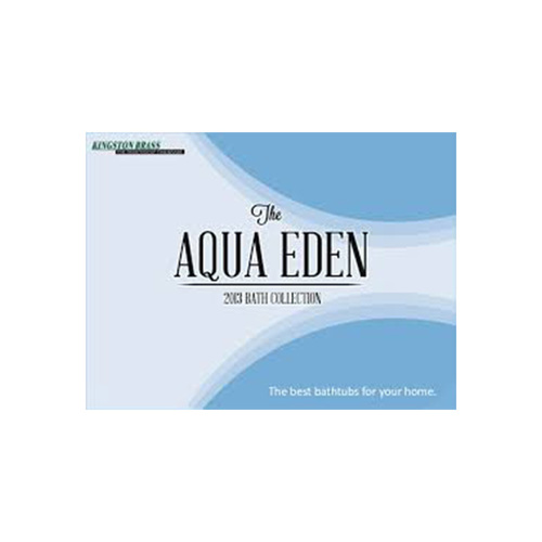 Aqua Eden HAE110T1 Cross 3-Handle Deck-Mount High-Risers Claw Foot Tub Faucet with Handshower in Polished Chrome