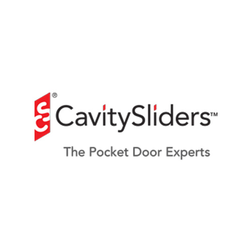 Cavity Sliders CL206A0006 Passage Handle 138" Door Thickness Matte Black Finish