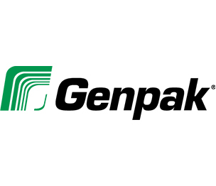 Genpak - Hinged Gpk Con Foam Sup Jum Vnt Black, 100 Count, 2 Per Case