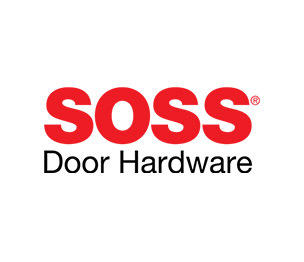 SOSS 518US19 4-5/8" x 1-1/4" Wide Throw Invisible Hinge Black Finish