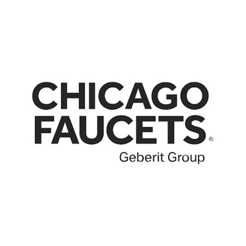 Chicago Faucets 445-ABCP Service Faucet Chrome 2-Handle