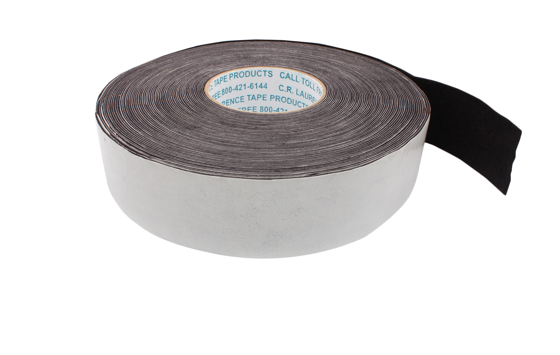 CRL C590290 Black 2" Wide Moleskin Channel Liner Solid