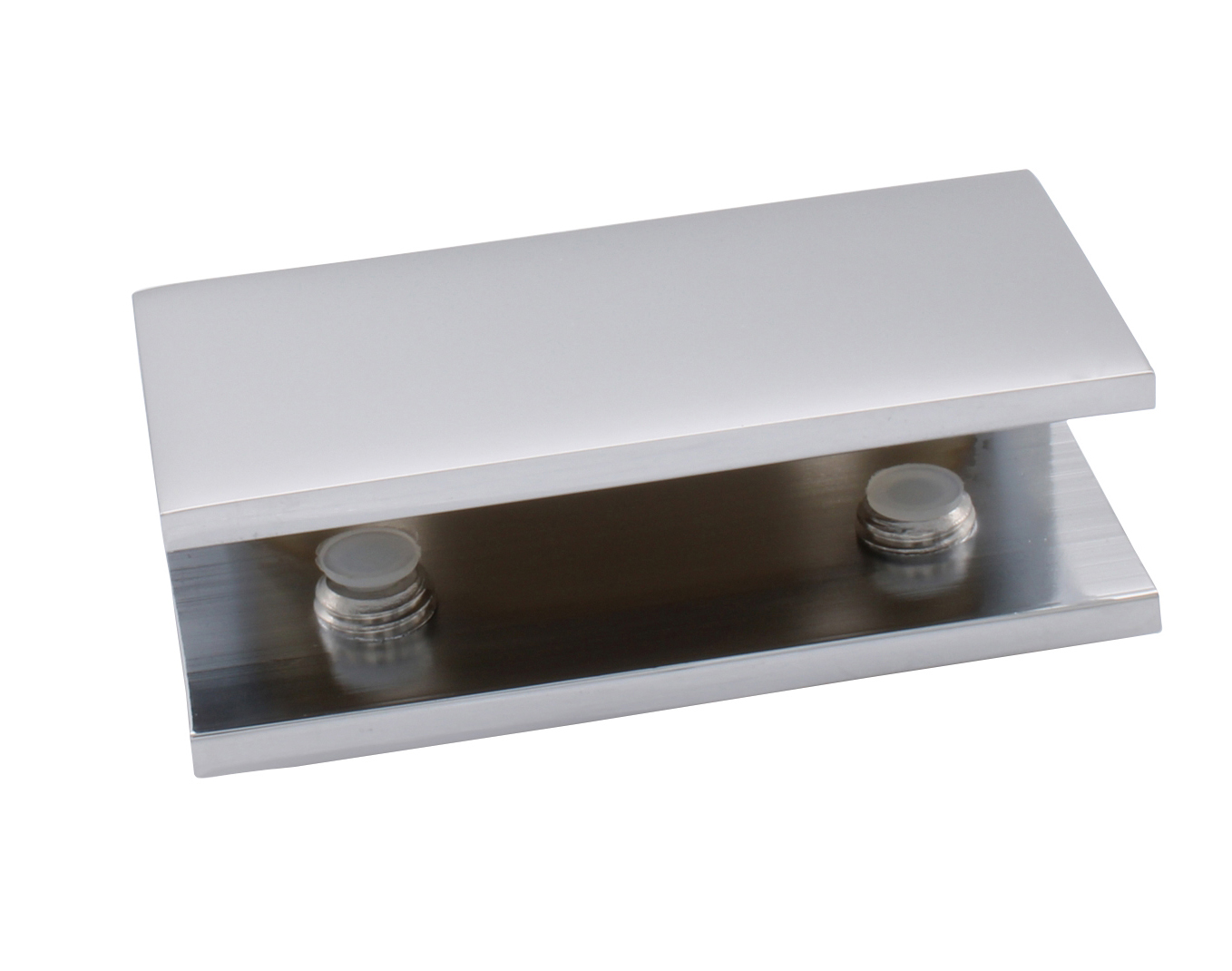 CRL NDC4CH Polished Chrome NoDrill Fixed Panel Glass Clamp