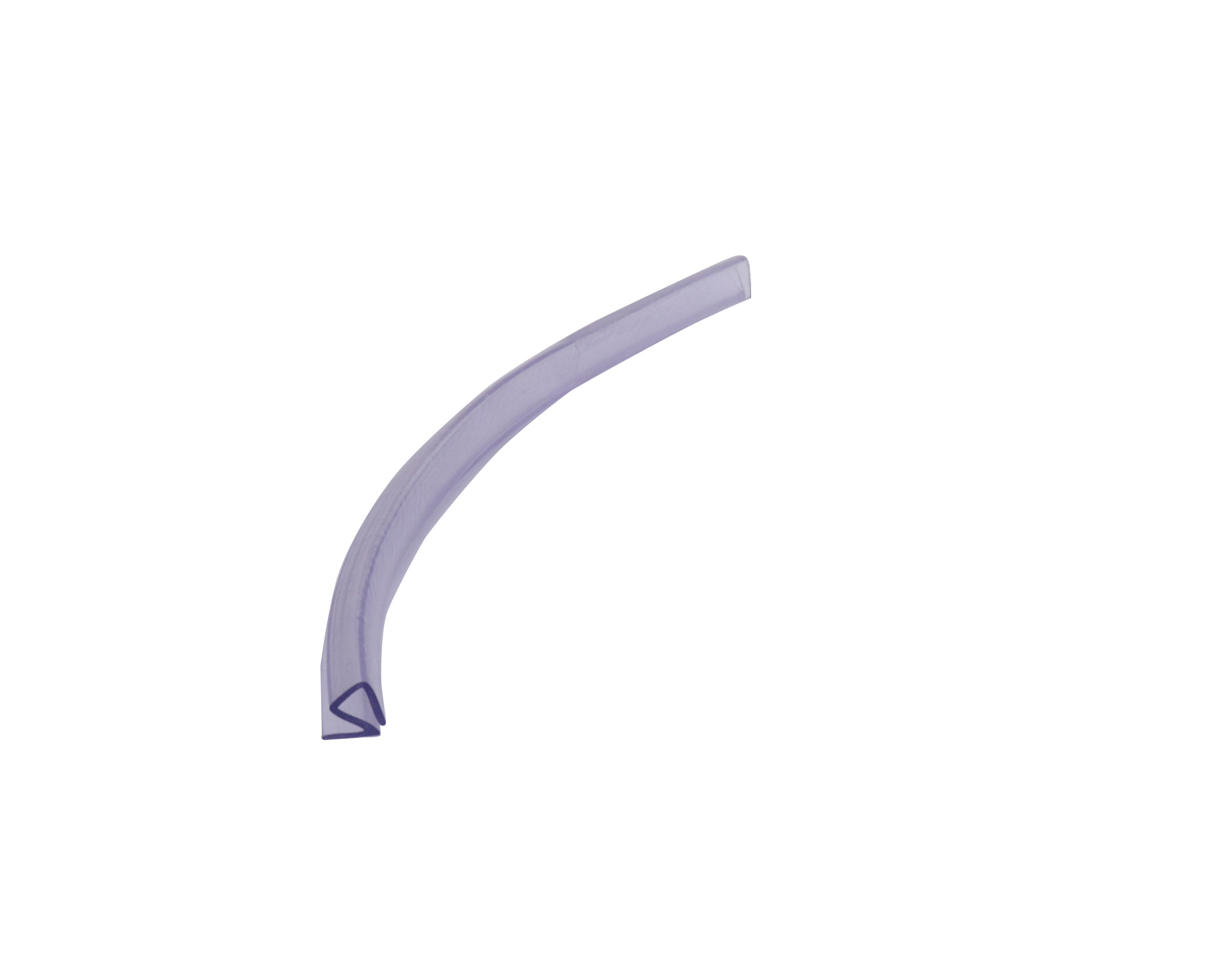 CRL ALUM1420CVCP1 Clear Jalousie and Louver Slat Vinyl 100' Roll