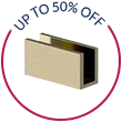 Upto 50% off on Shower Enclosure Glass Clips, Clamps and Brackets category